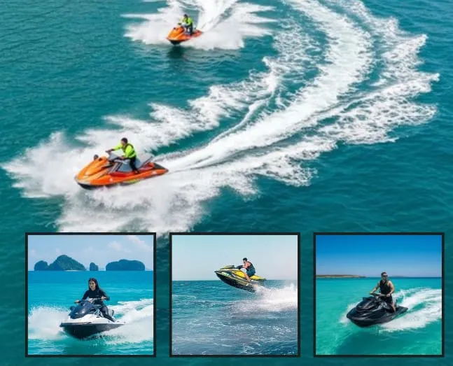 Couple Jet Ski Ride Dubai